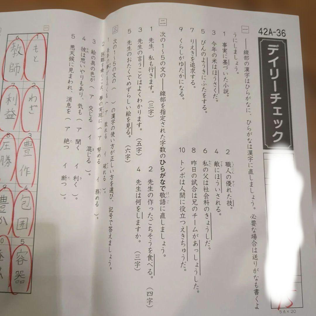 サピックス　テキスト　4年　国語　最新版　1年分