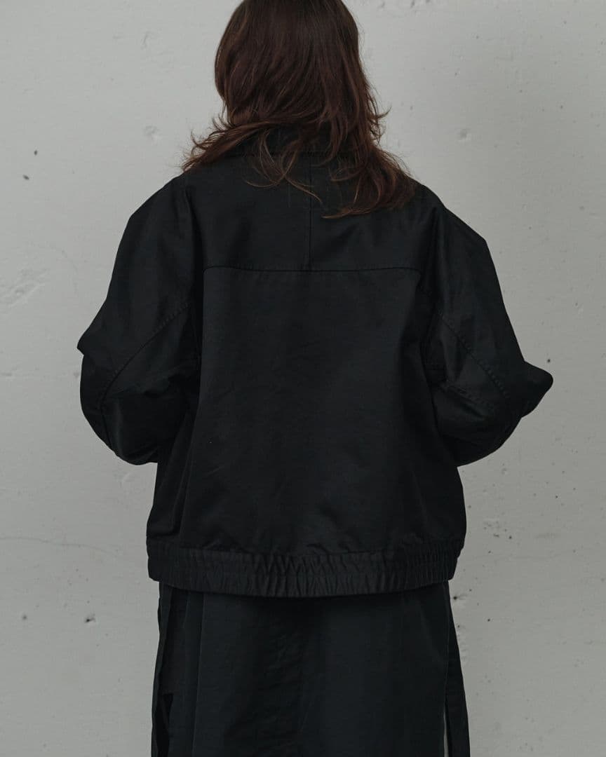 26SS ancellm ZIP BLOUSON(BLACK) サイズ3