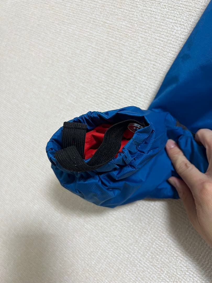 美品　patagonia フード付きジャンプスーツ 12-18M 撥水防汚加工済