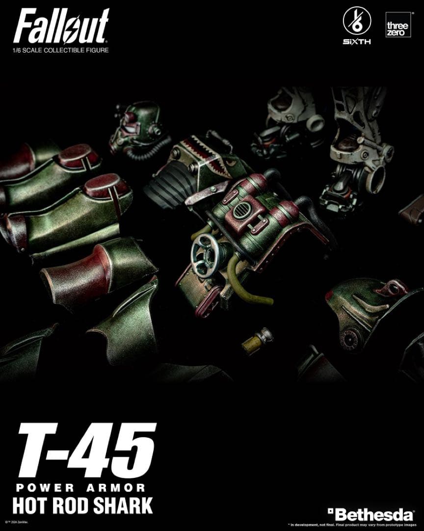 ⚫︎フォールアウト1/6T-45ホットロードシャークパワーアーマー⚫︎