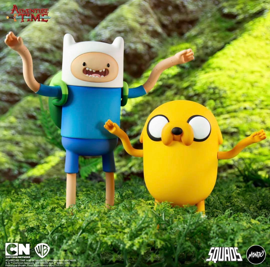 アドベンチャー・タイム ジェイク＆フィン フィギュアセット 完売品