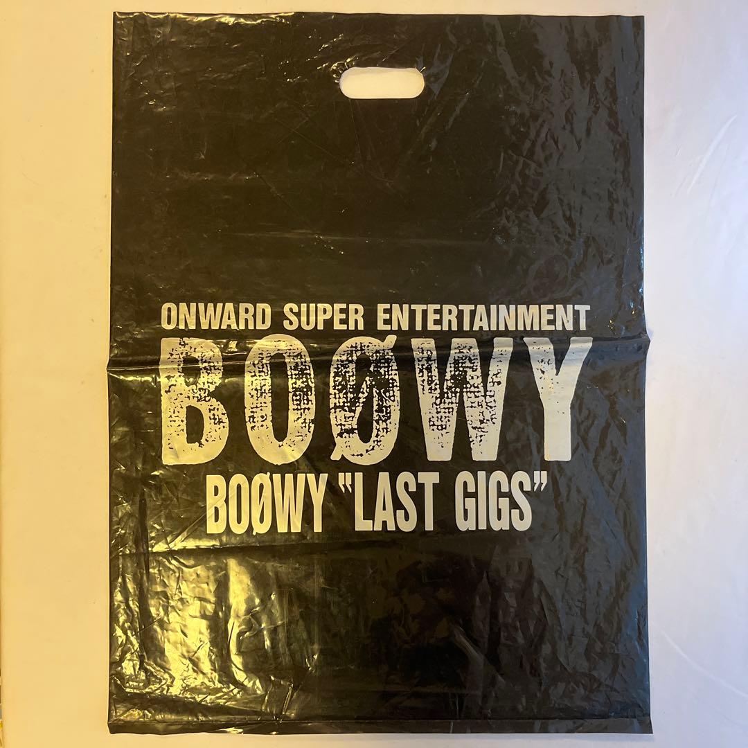 ボウイ　BOOWY ラストギグパンフポスター他