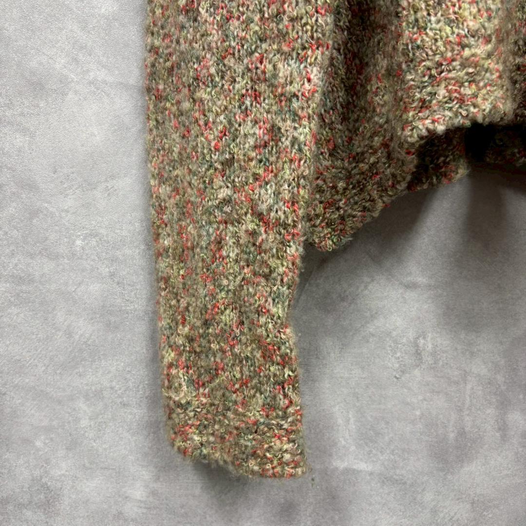 PAL'LAS PALACE ミックスウール カーディガン　日本製 N2541