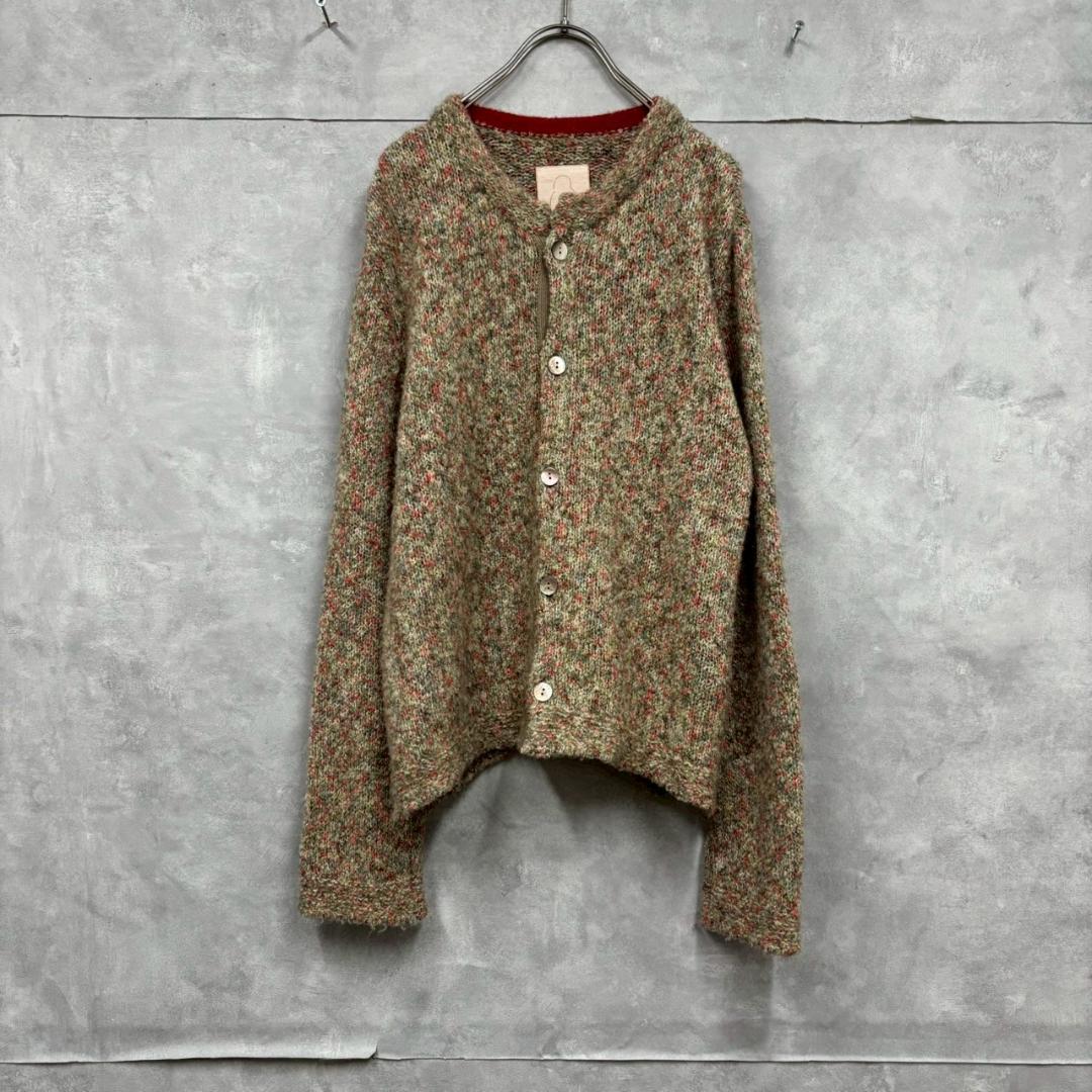 PAL'LAS PALACE ミックスウール カーディガン　日本製 N2541