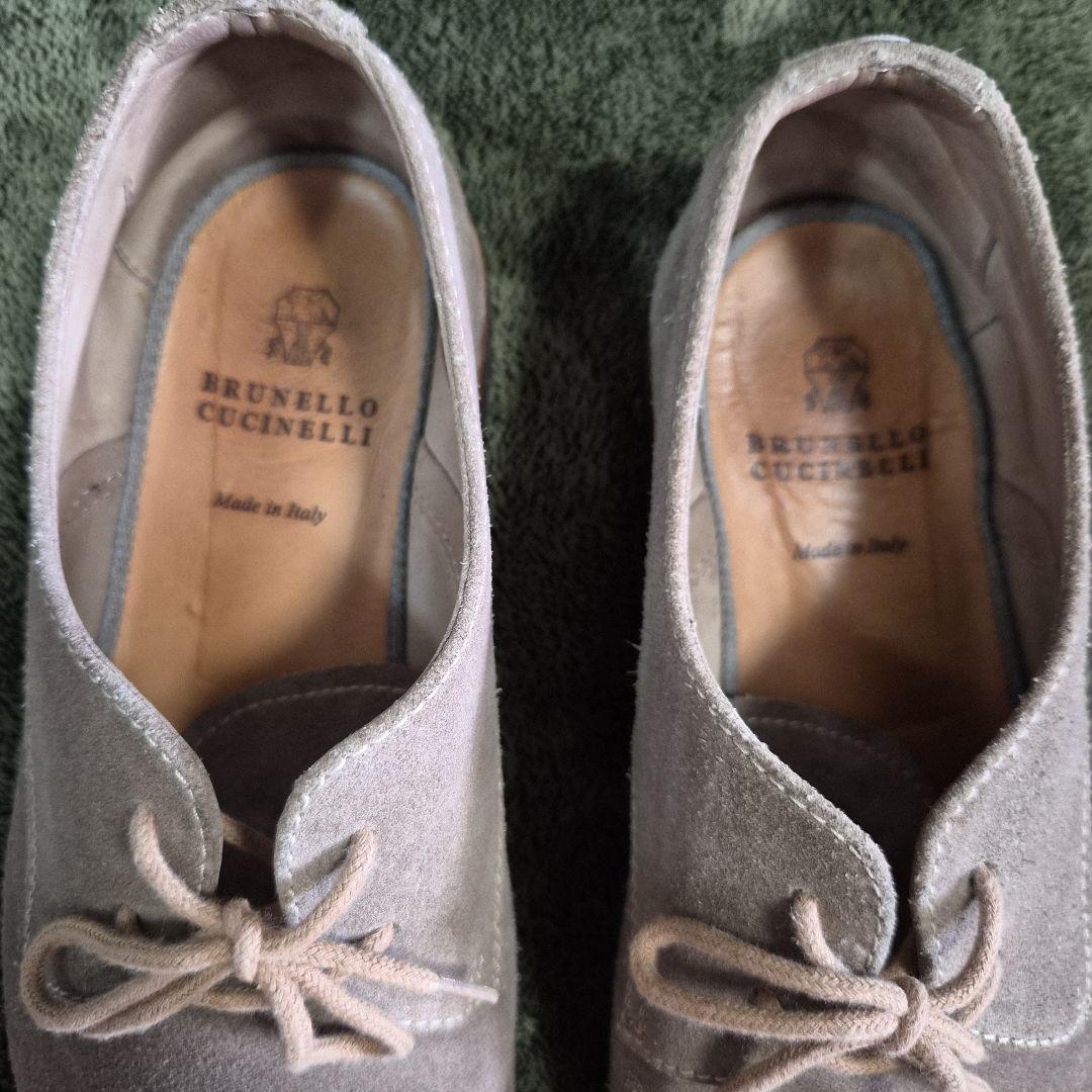 BRUNELLO CUCINELLI スエードシューズ　サイズ43 2回程度使用