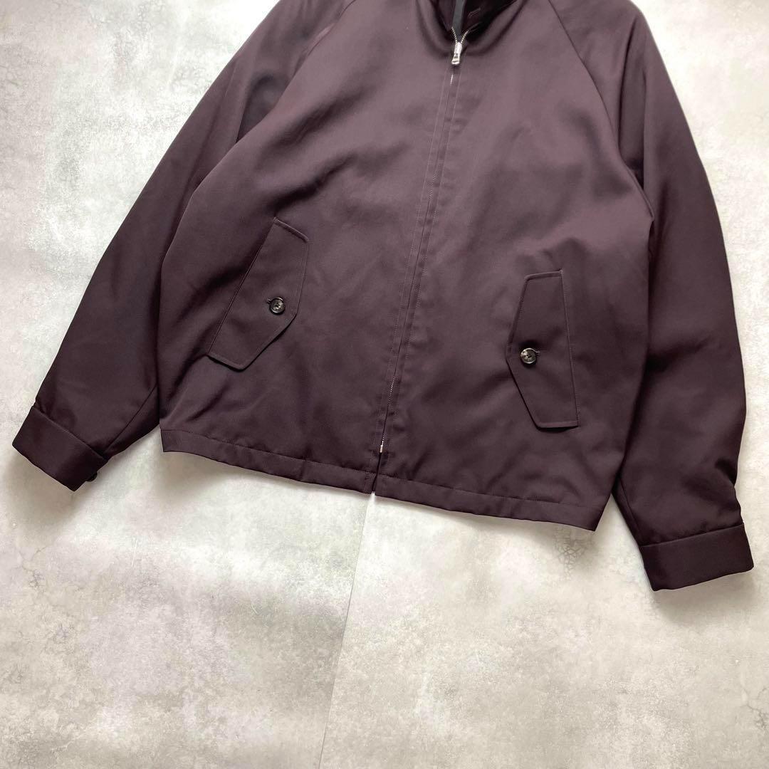 美品 THE CLASIK ハリントンジャケット ボルドー Lサイズ