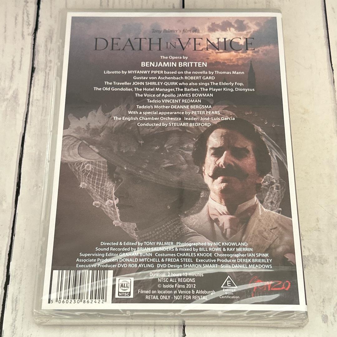 Britten: Death In Venice：新品未開封DVD