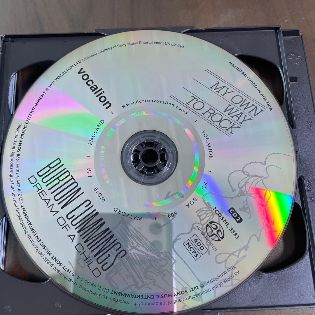 AOR 二枚組CD Burton Cummings 3アルバム収録盤