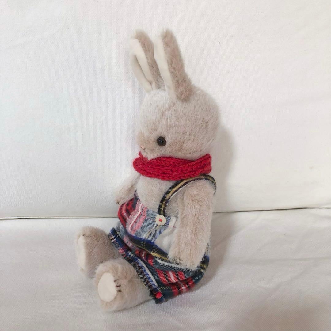 ハンドメイド　ライオンラビットくんのクリスマス　うさぎのぬいぐるみ