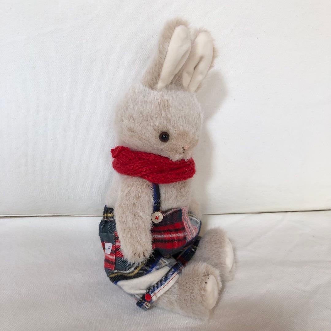ハンドメイド　ライオンラビットくんのクリスマス　うさぎのぬいぐるみ