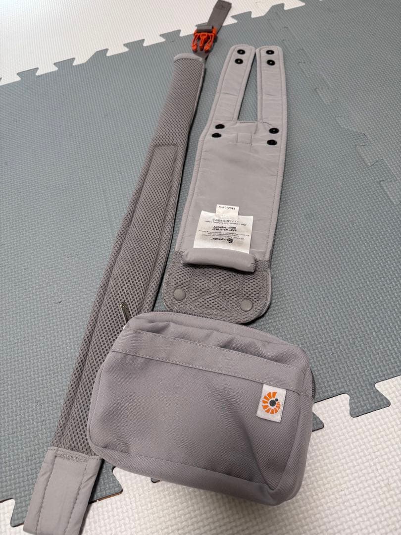 【美品】ergobaby オムニ 360 クールエアー パールグレー メッシュ