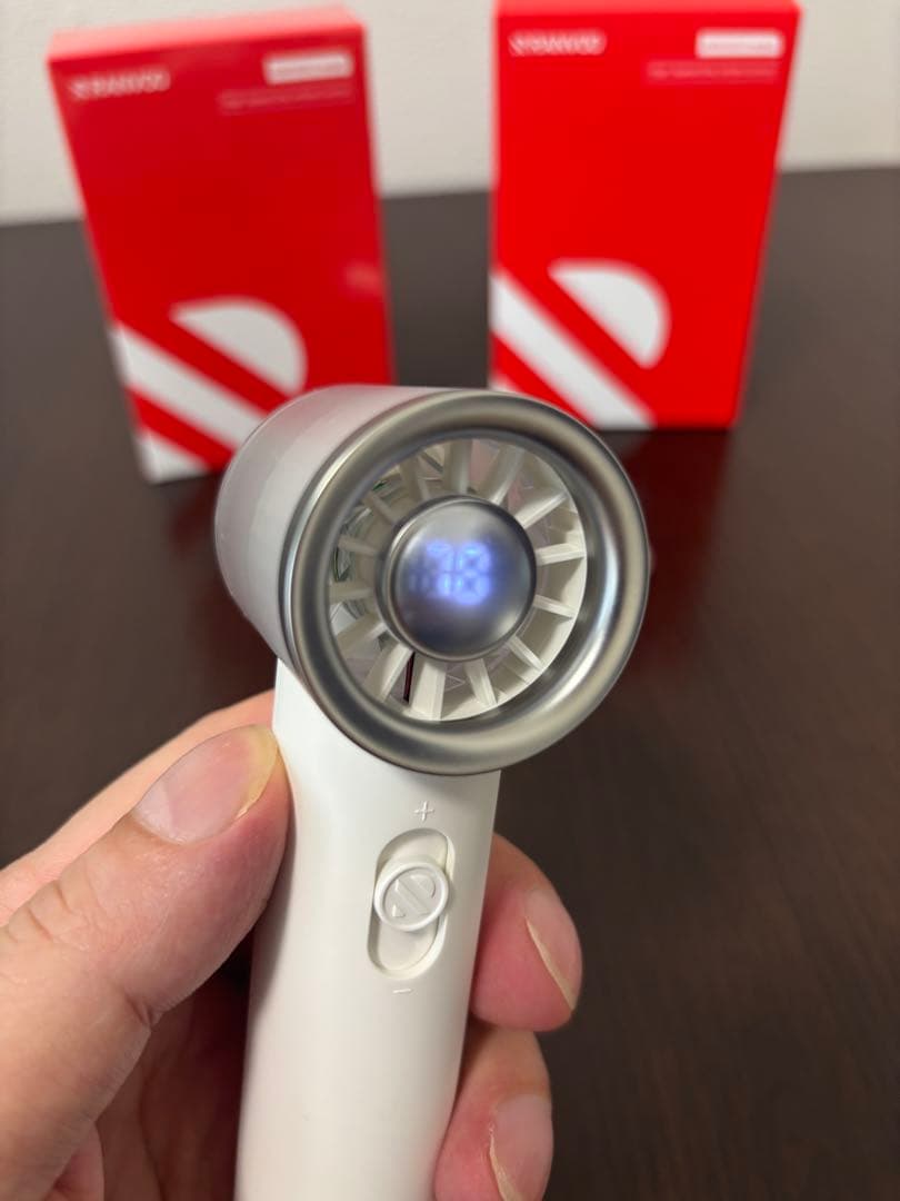 ★早い者勝ち★RANVOO 小型ハンディファン モバイルファン2個セット