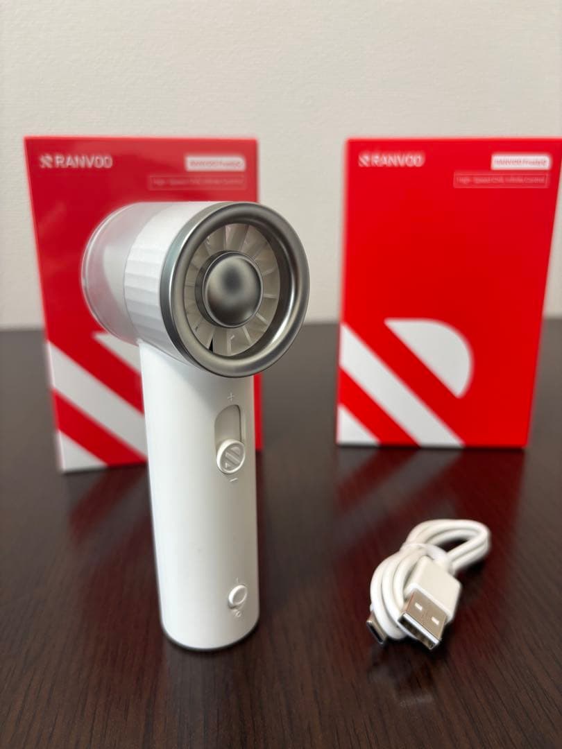 ★早い者勝ち★RANVOO 小型ハンディファン モバイルファン2個セット