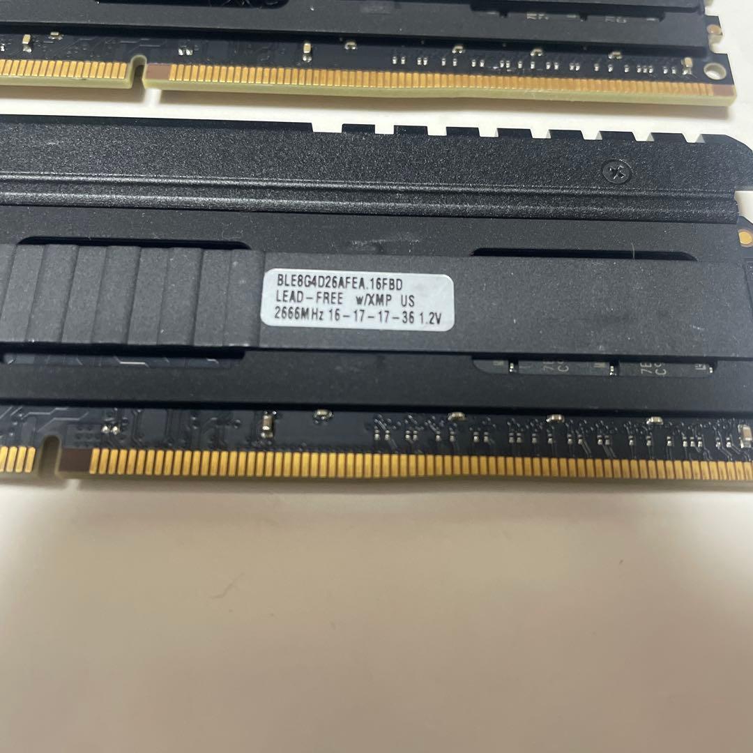メモリー Crucial Ballistix Elite DDR4 8GB x2