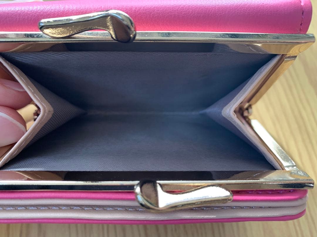 【美品】vivienne westwood ピンク 三つ折り財布