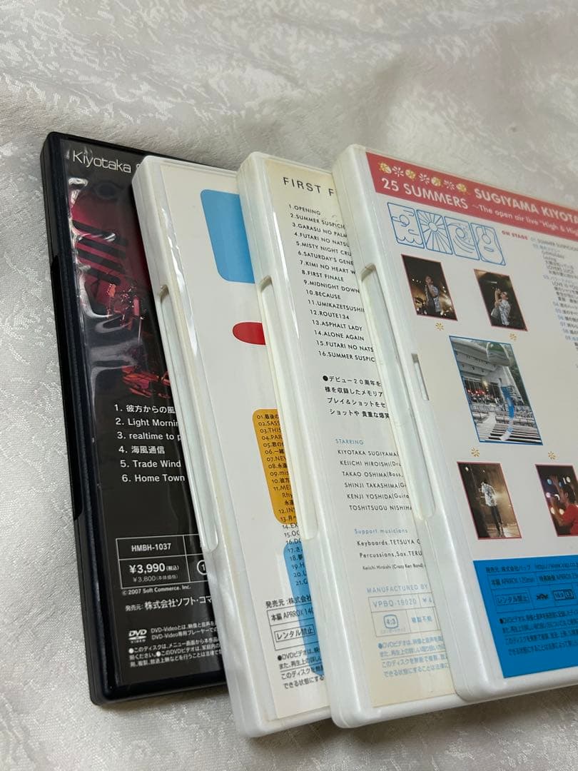 杉山清貴 DVD 4点セット