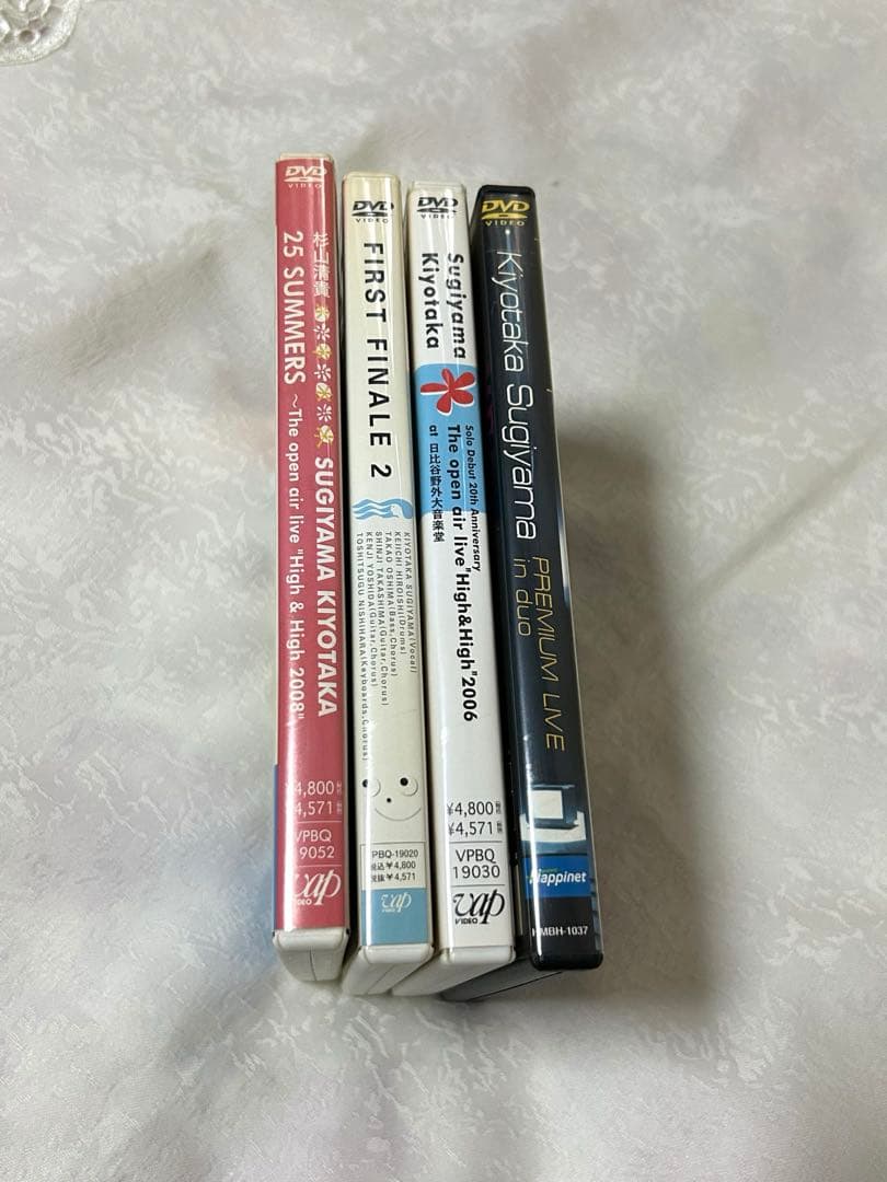 杉山清貴 DVD 4点セット