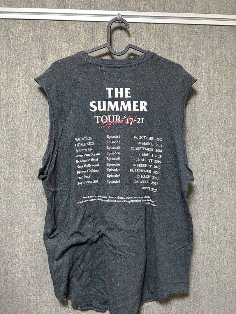 トップス DAIRIKU The summer tour no-slenve tee