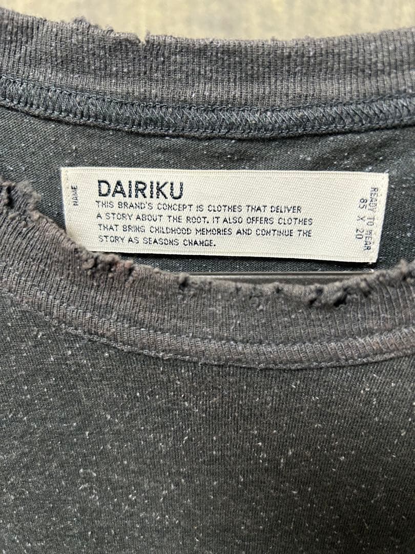 トップス DAIRIKU The summer tour no-slenve tee