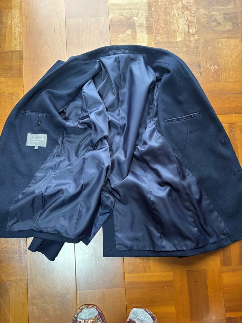 【メンズ】UNITED ARROWS ネイビー セットアップ
