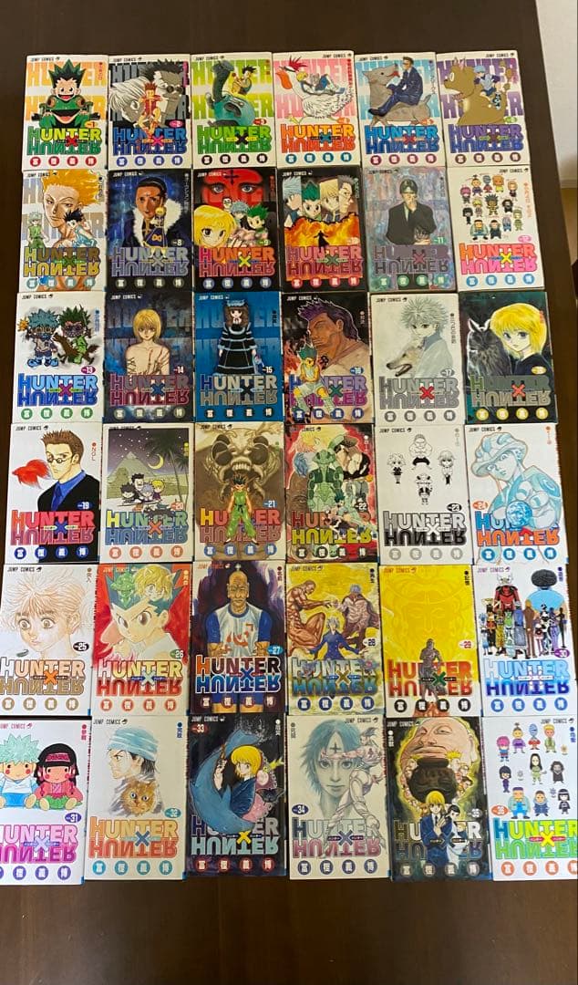 HUNTER×HUNTER ハンターハンター 1巻〜36巻　全巻セット