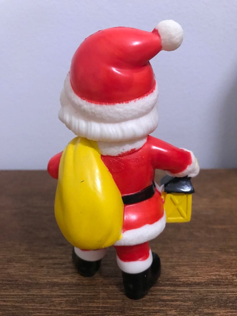 1960's 日本製 未使用品 サンタクロース ソフビ 人形 クリスマス 昭和