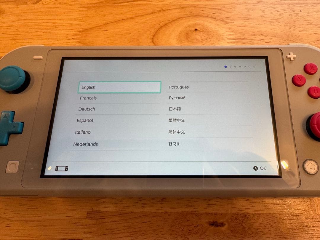 ニンテンドー　Switch Lite ザシアン・ザマゼンタデザイン