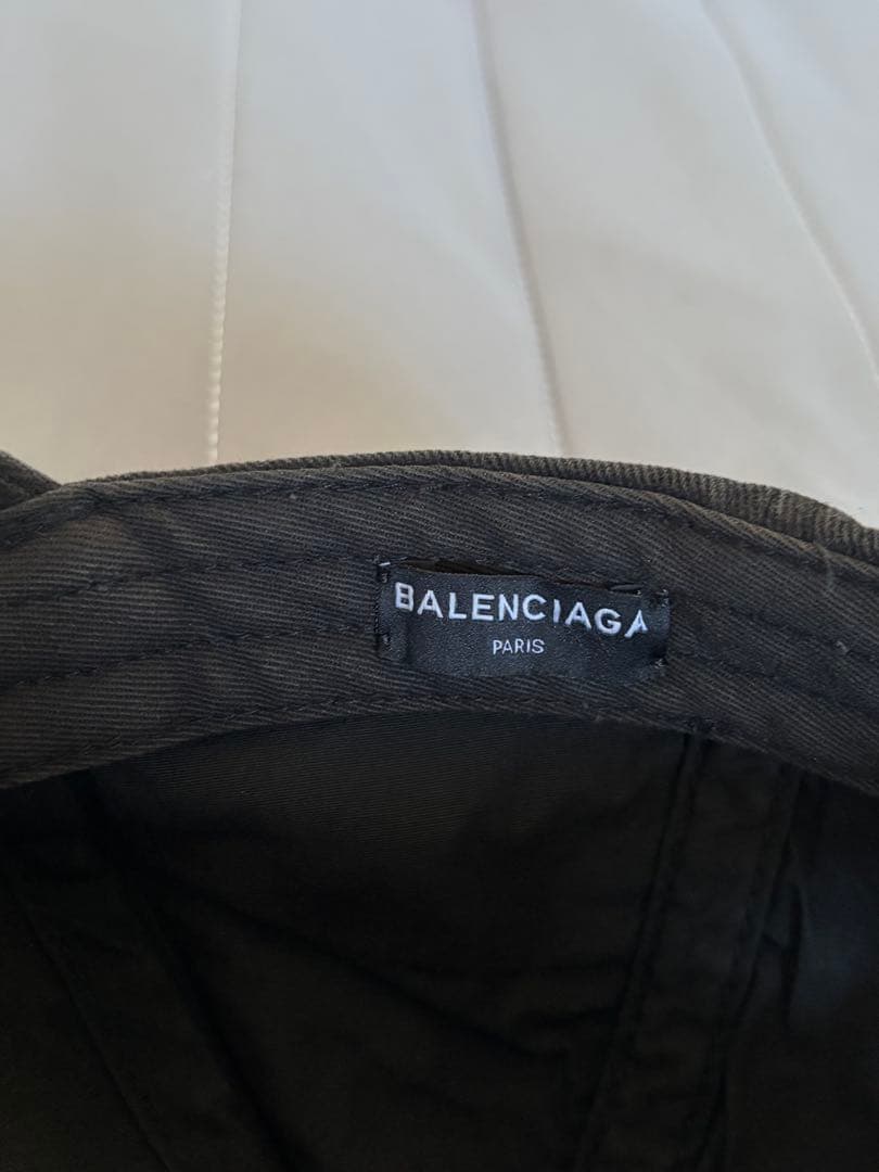 タ*ン様 balenciaga -logo Black cap-