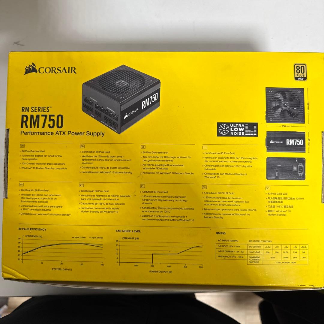 Corsair コルセア RM750 CP-9020195-JP