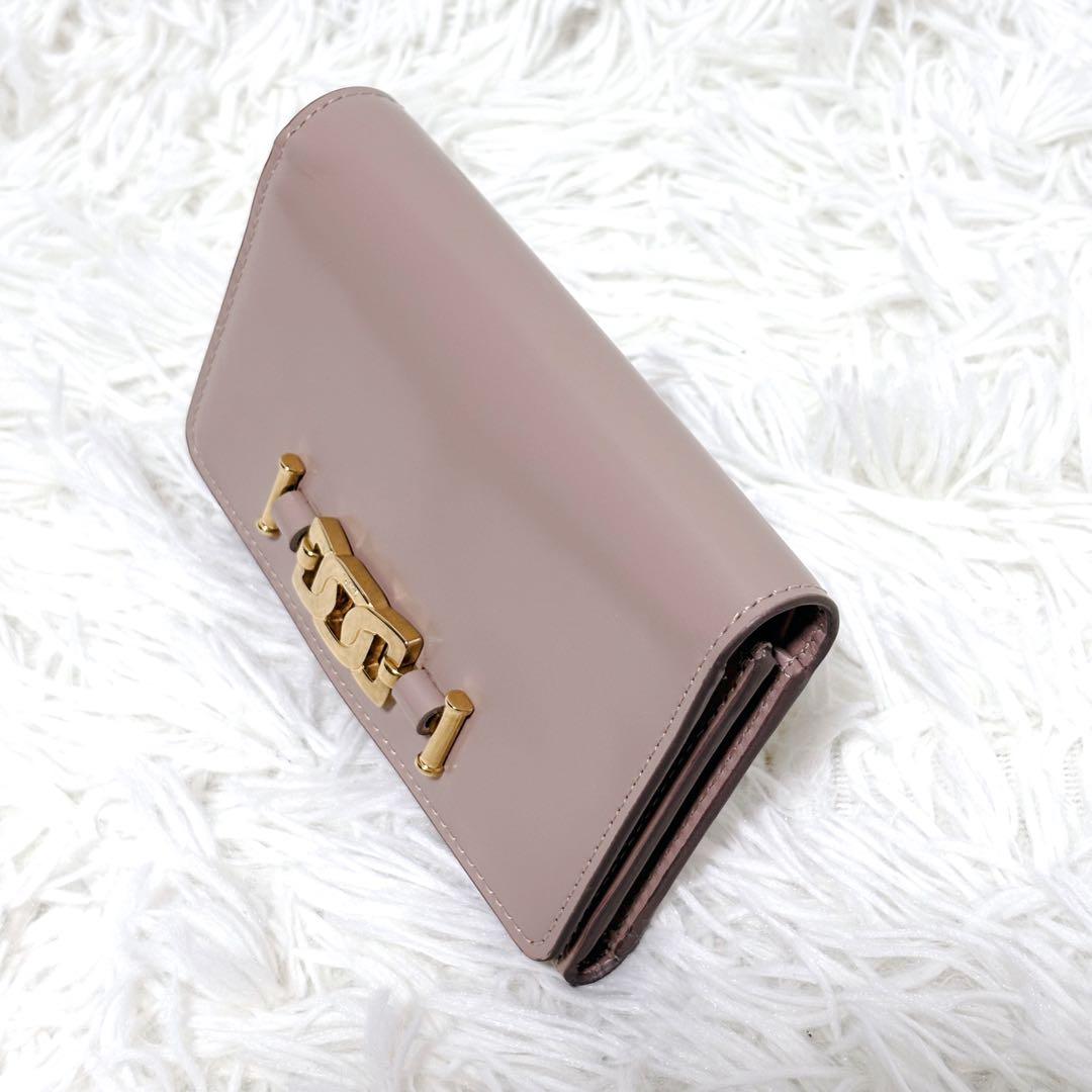 ✨美品✨TOD'S トッズ KATE ケイト WALLET 三つ折り財布 ピンク