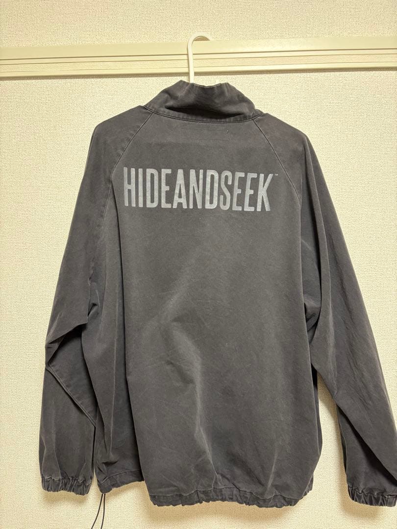 hide and seek ハーフジップジャケット