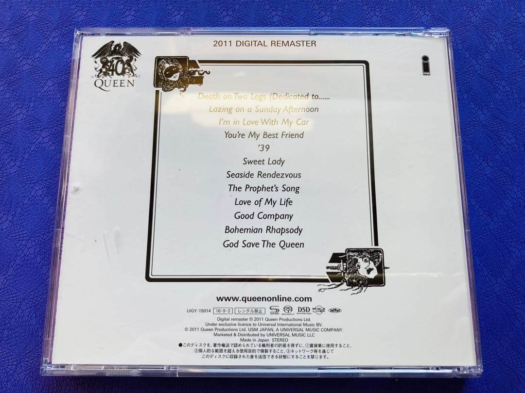 SACD QUEEN A NIGHT AT THE OPERA 帯無し 中古品