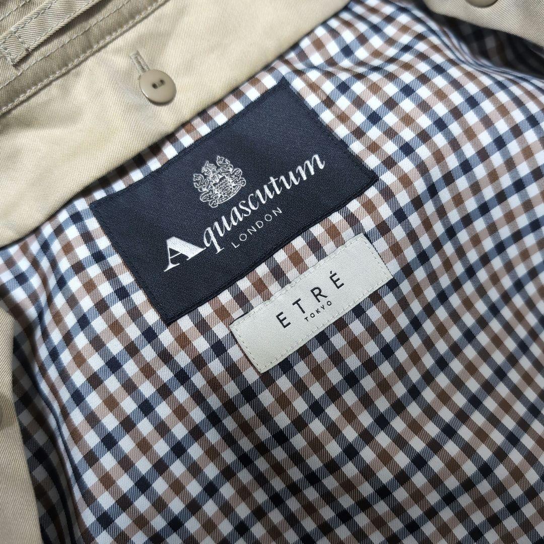 2024SS ETRE TOKYO × AQUASCUTUM ステンカラーコート