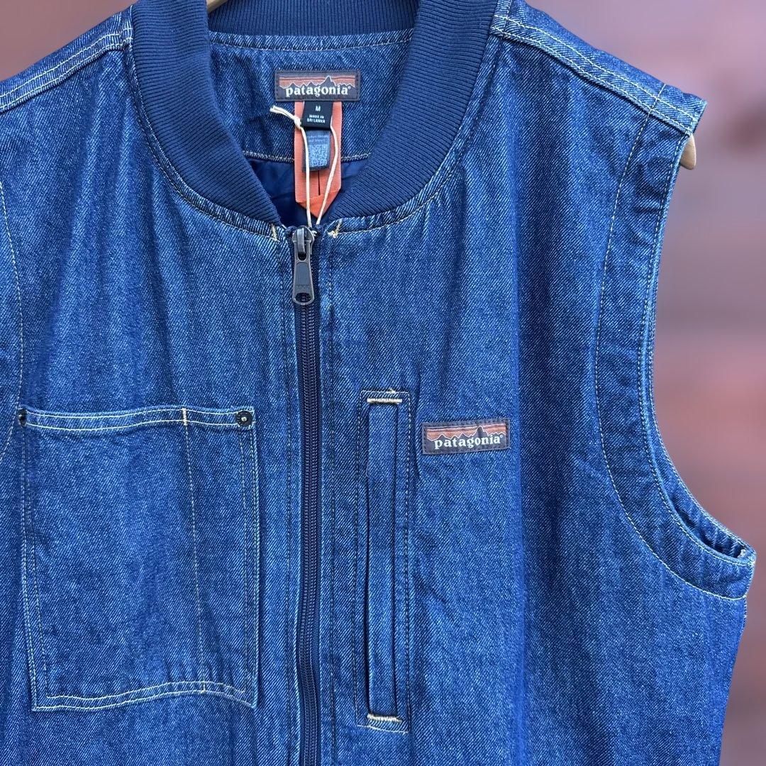 【新品未使用】PatagoniaパタゴニアM’sWork Denim VestM