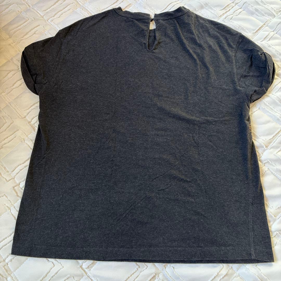 BRUNELLO CUCINELLI グレー半袖Tシャツ