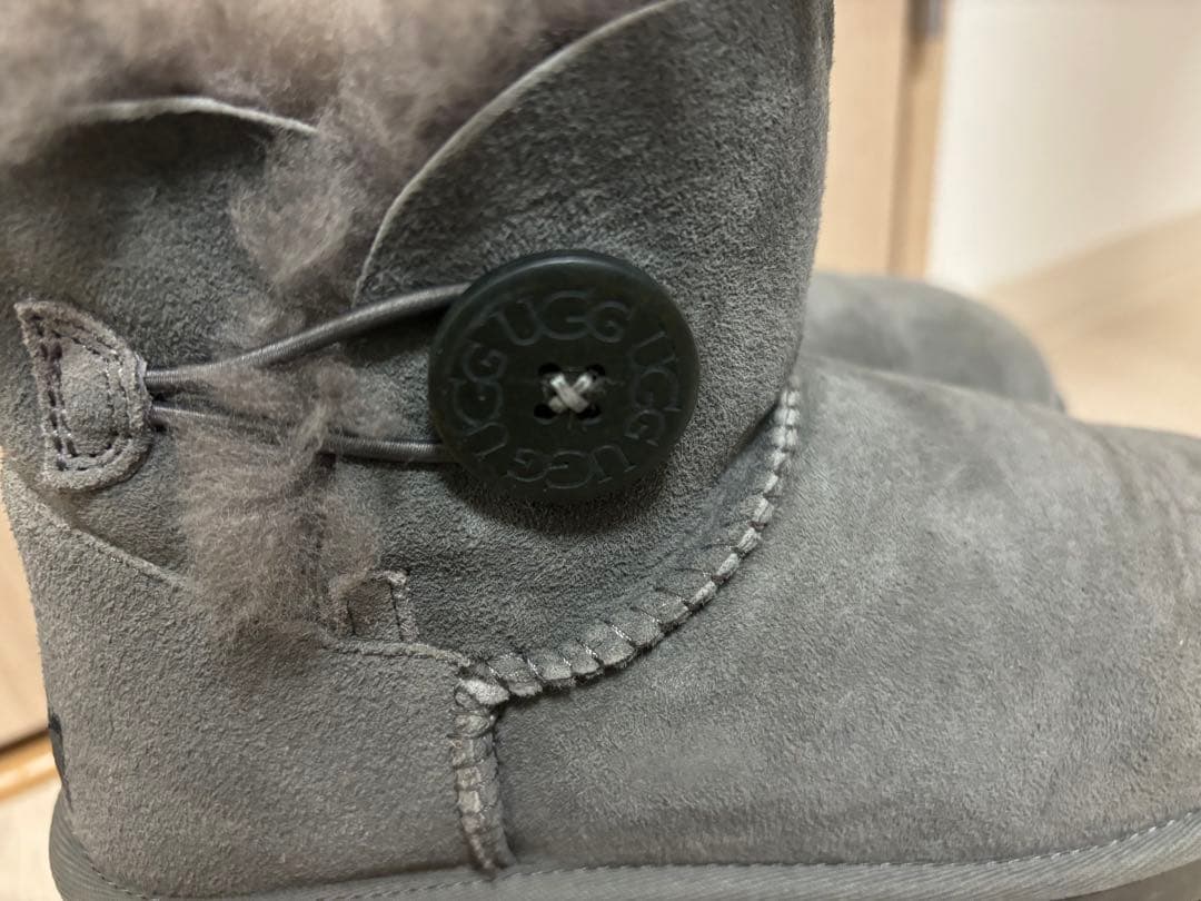UGG ムートンブーツ　24cm グレー