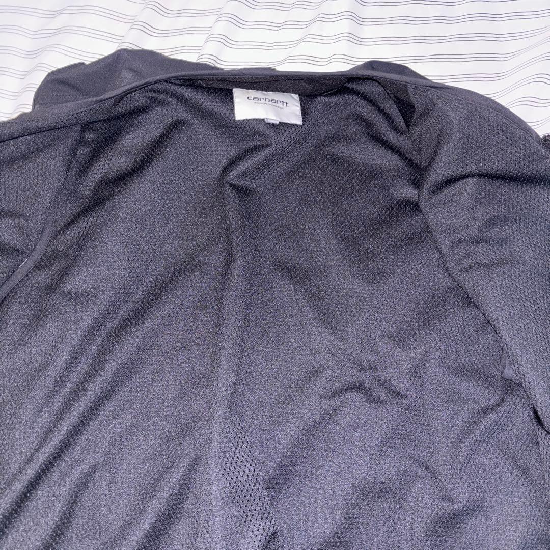 Carhartt 黒 ベスト 4ポケット