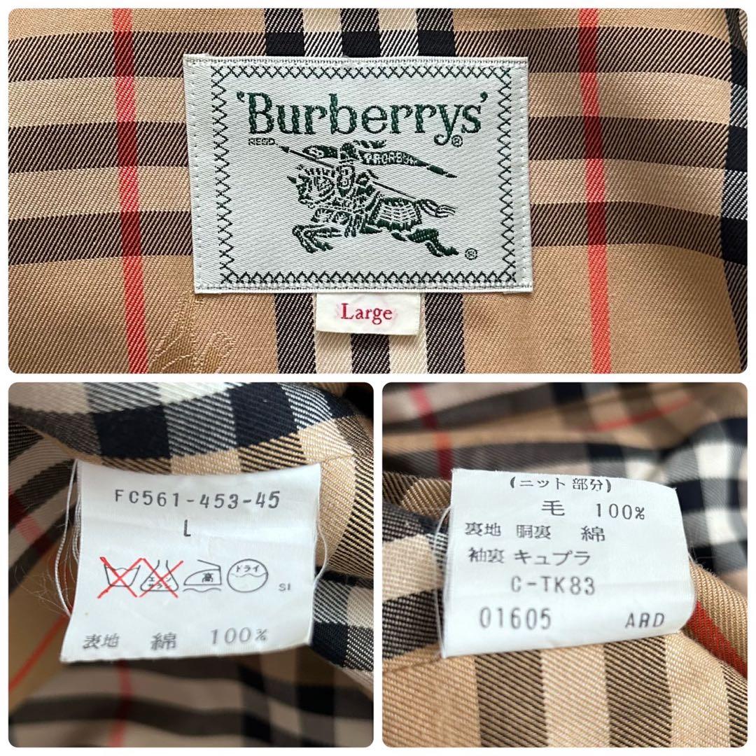 90s Burberrys スイングトップ ノバチェック ハリントンジャケット