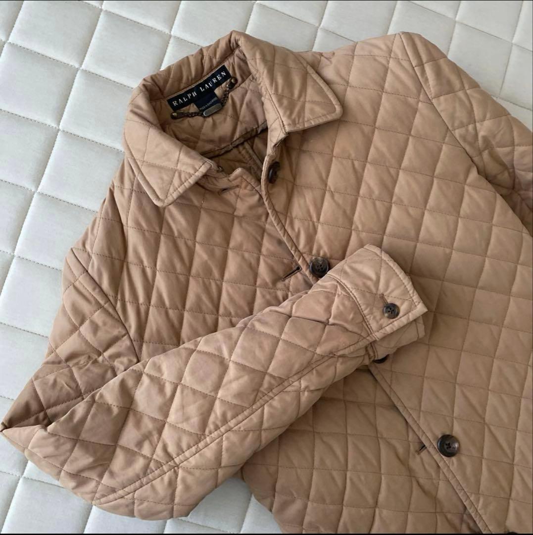 【Ralph Lauren】サイズ6 キルトロングコート　ラルフローレン