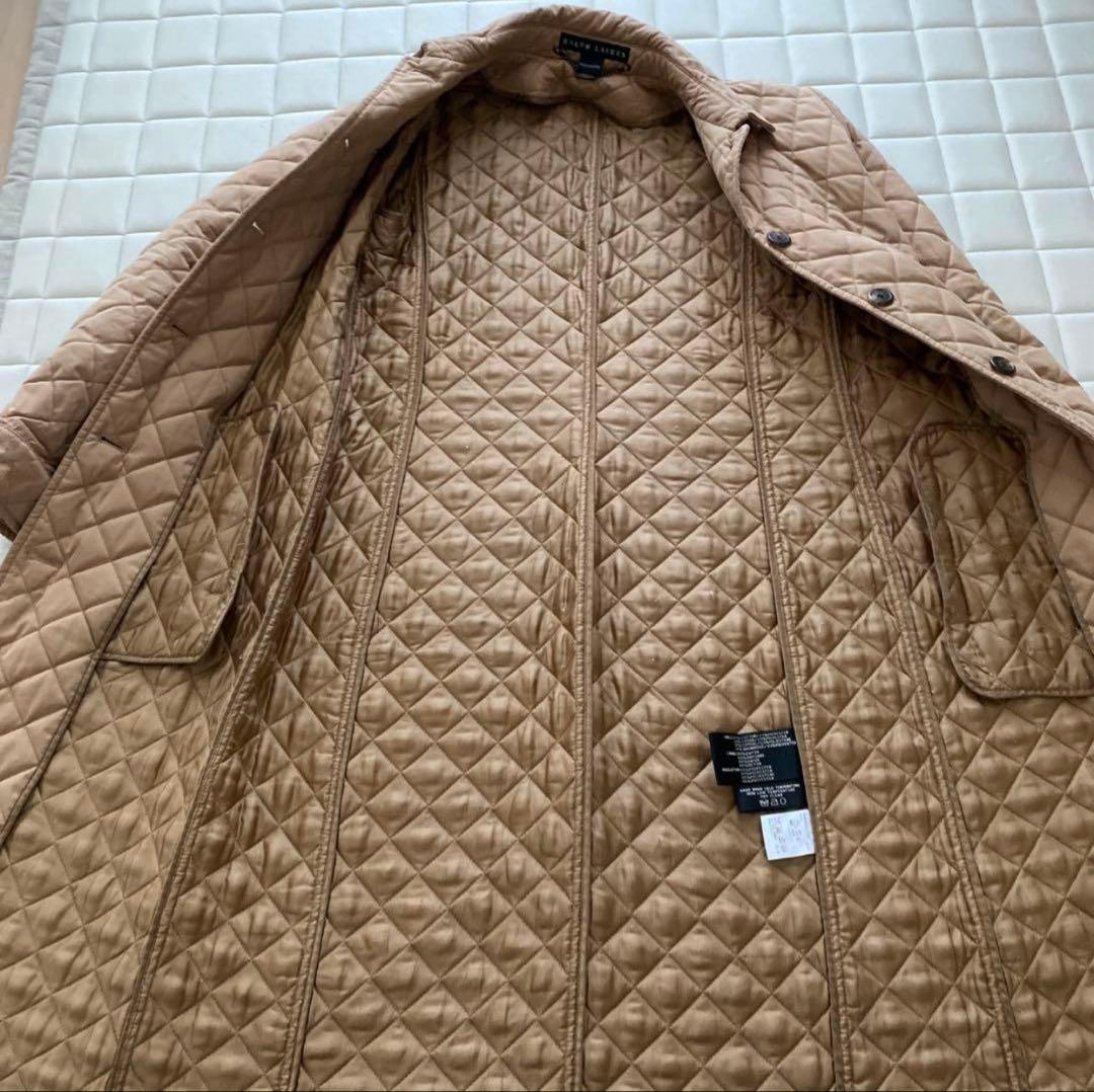 【Ralph Lauren】サイズ6 キルトロングコート　ラルフローレン