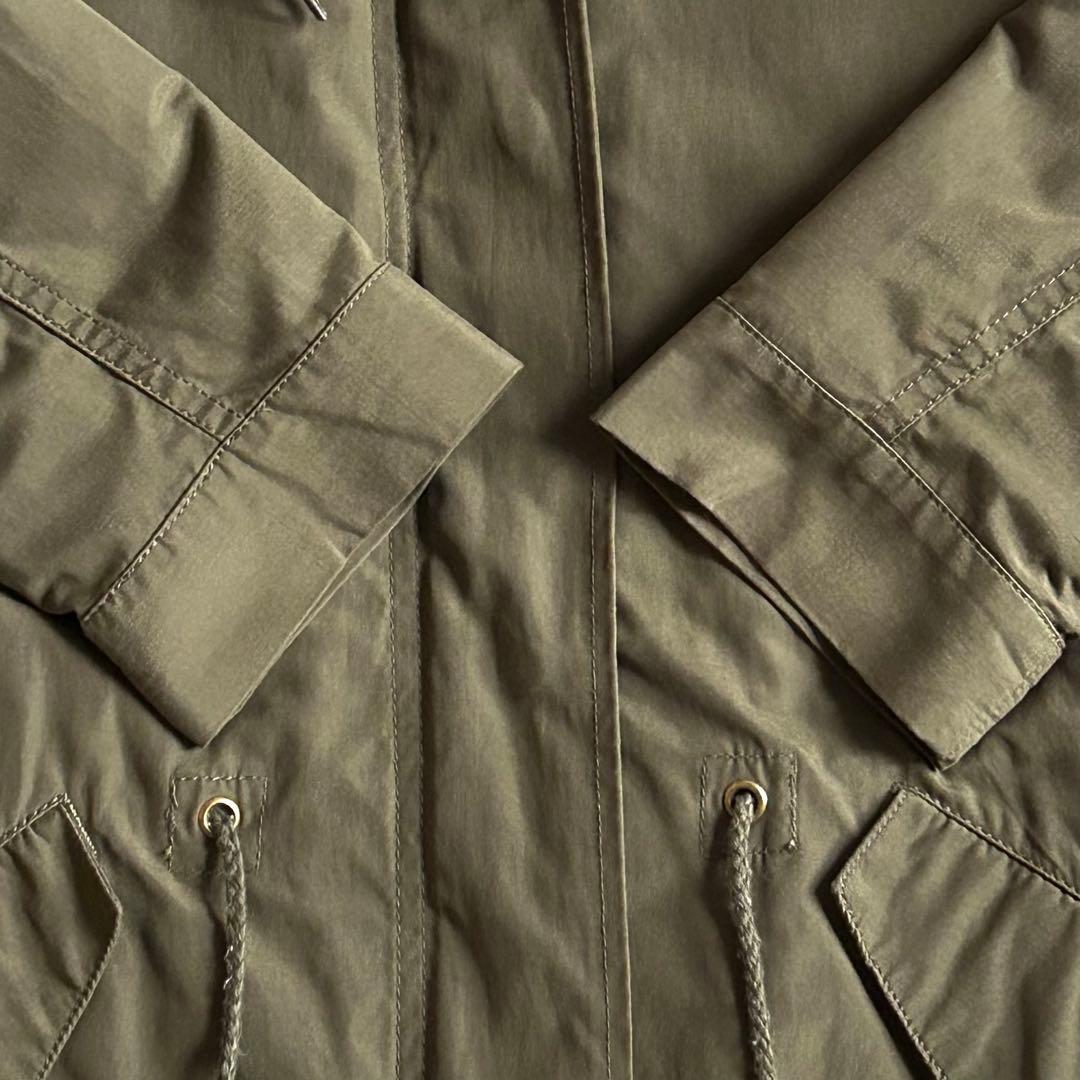 美品【JOURNAL STANDARD】モッズコート M カーキ ボアライナー付