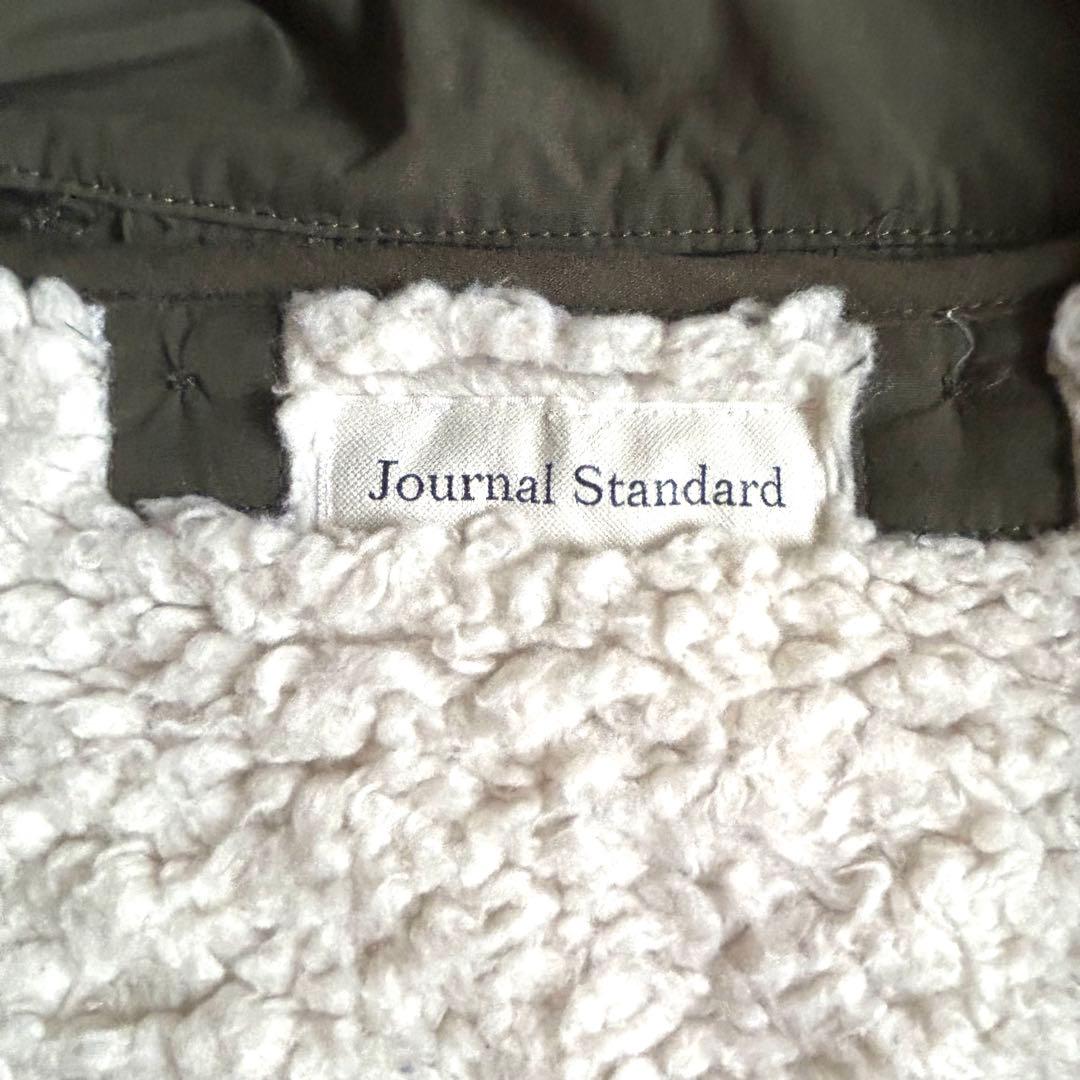 美品【JOURNAL STANDARD】モッズコート M カーキ ボアライナー付