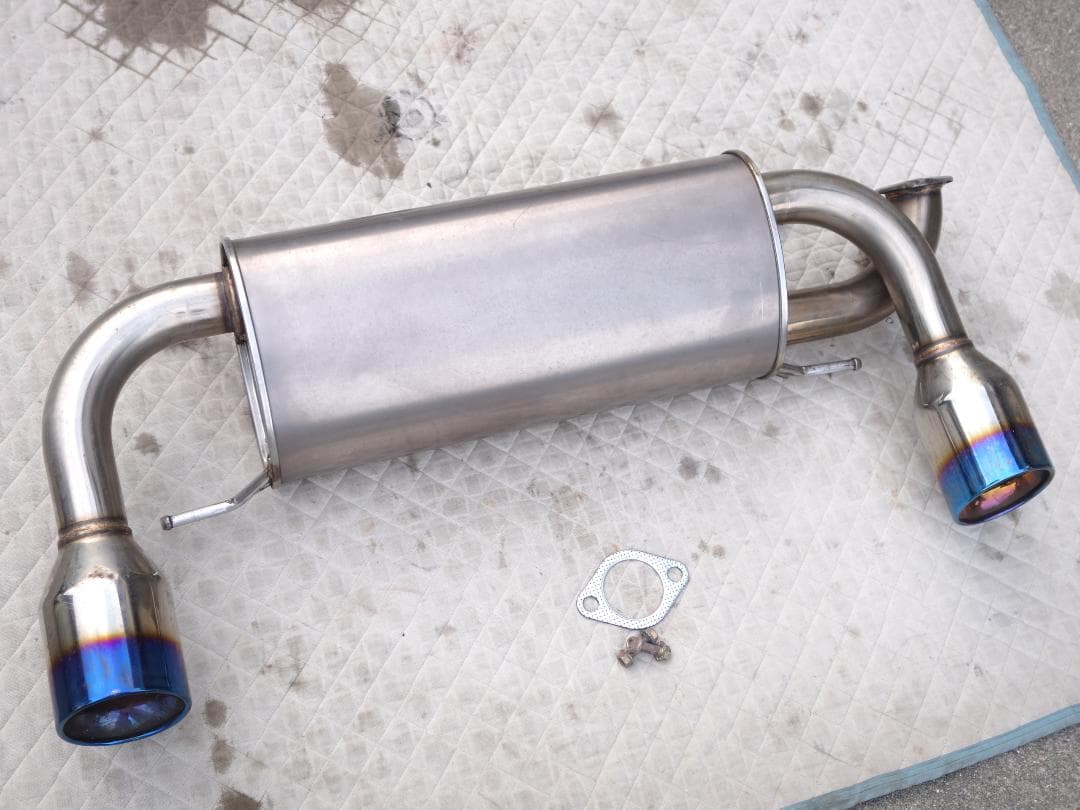 美品 SYMS マフラー レア 86 brz zn6 zc6 前期