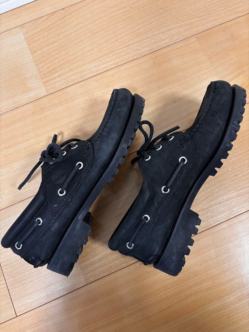 ティンバーランド　スリーアイ　3eye　ヌバック　25cm　黒