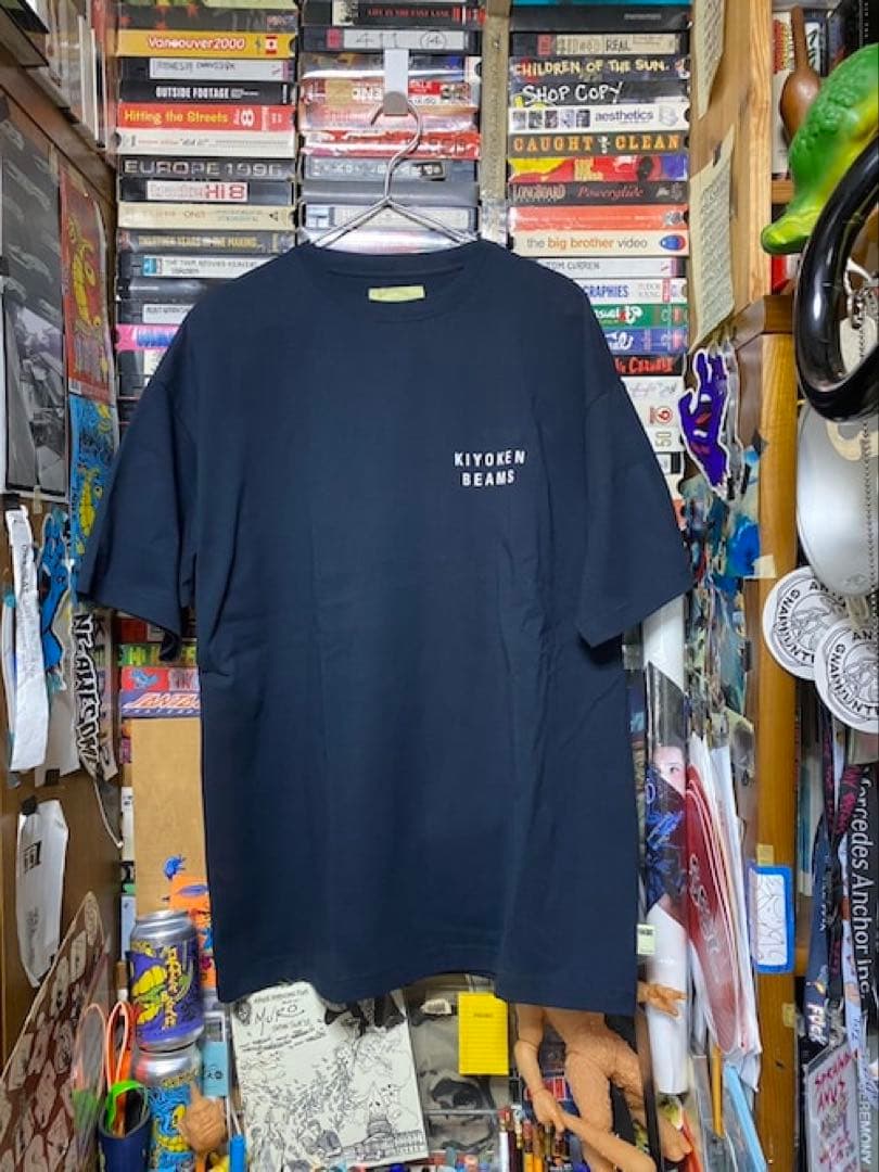 Lサイズ SSZ × 崎陽軒 × MIN-NANO Tシャツ　BEAMS 黒