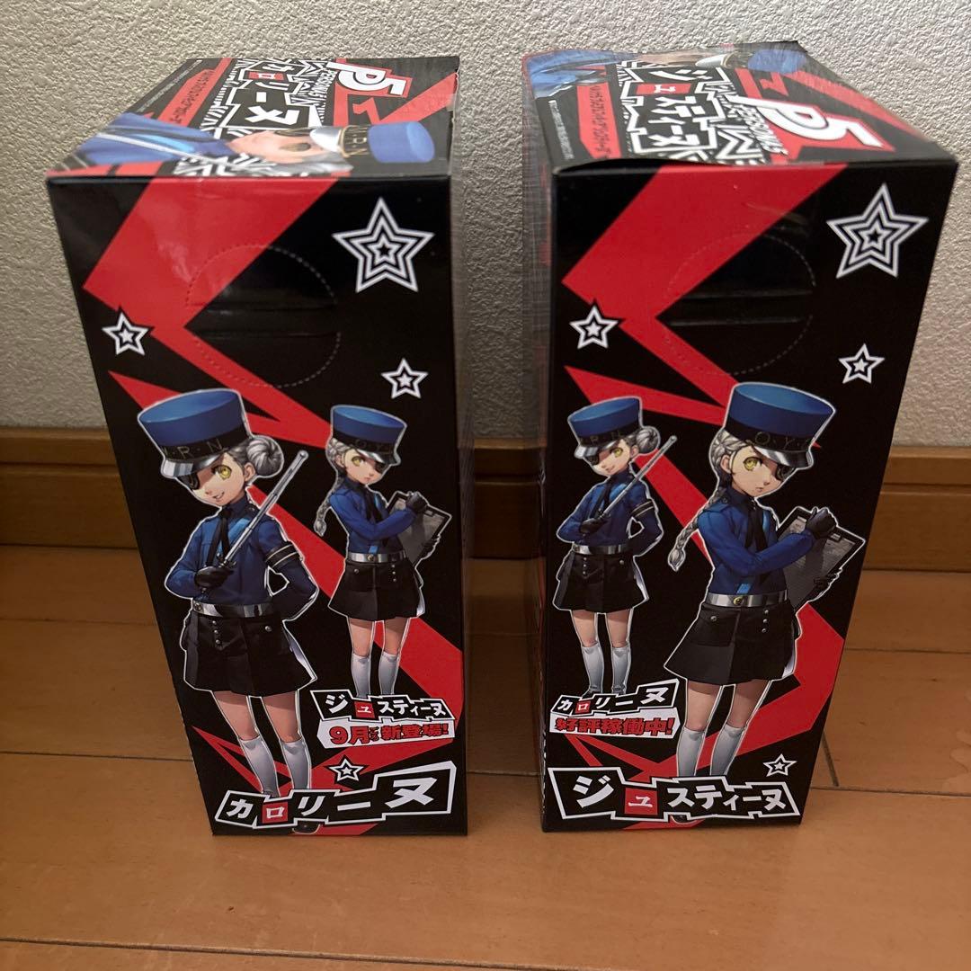 【未開封】ペルソナ5 プレミアムフィギュア カロリーヌ＆ジュスティーヌ2個セット