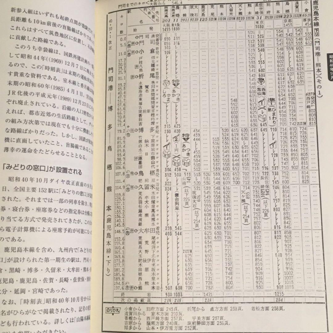 【時刻表アーカイブス】鉄道黄金時代① 東海道本線・山陽本線・鹿児島本線編