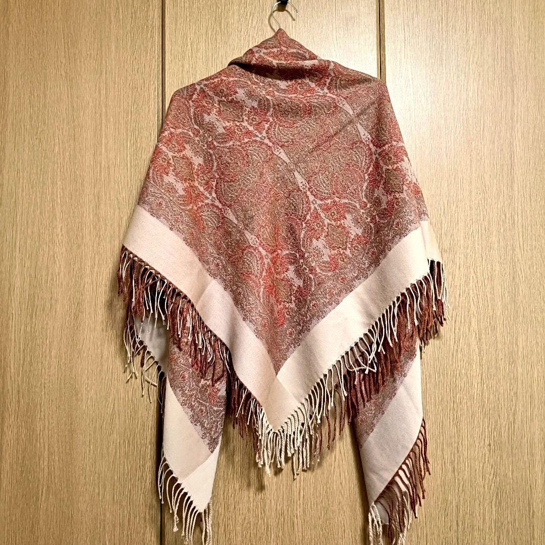 クリスチャンディオール 大判 ストール ショール ウール 秋冬 ヴィンテージ