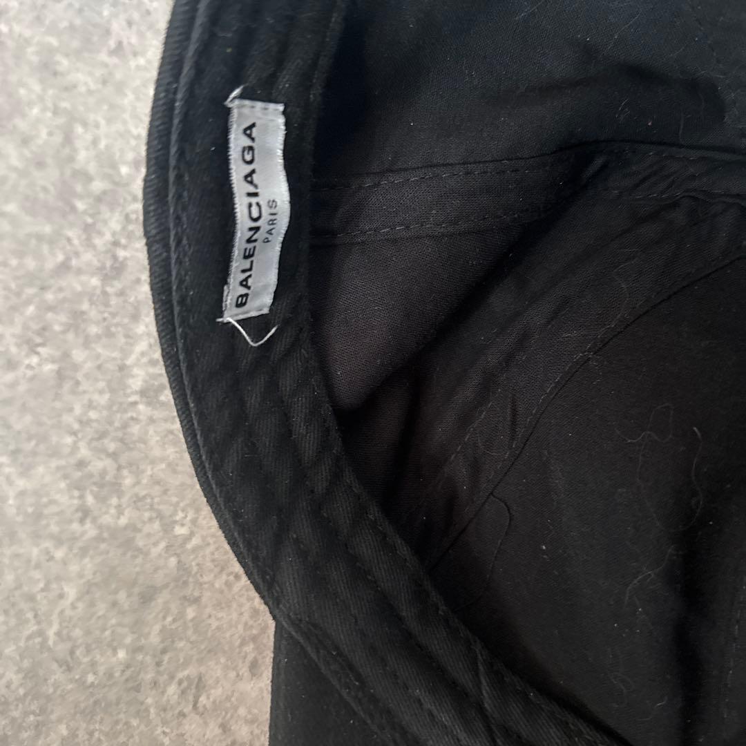 帽子 BALENCIAGA black cap