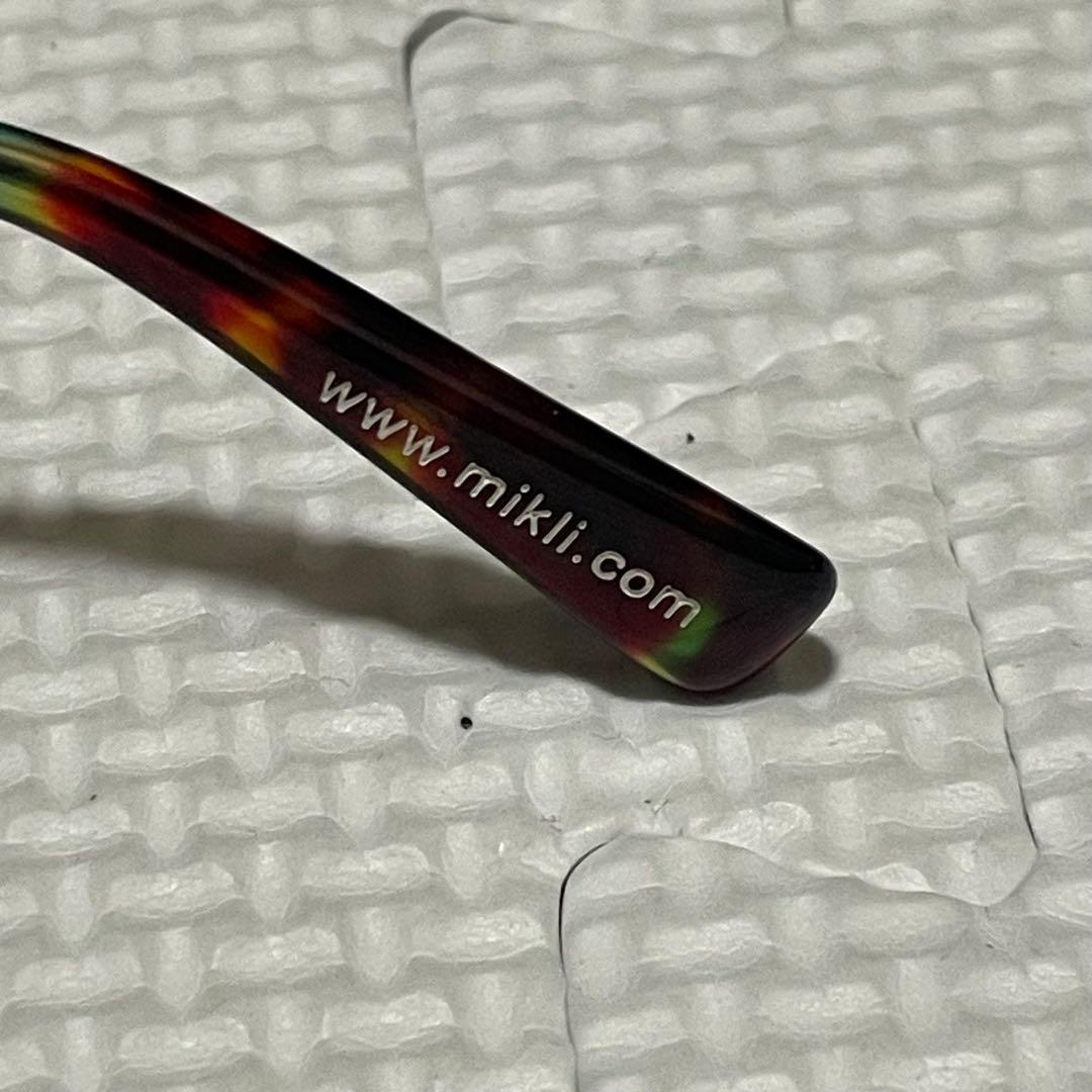美品 00s archive アランミクリ バネ蝶番 ウェリントン 眼鏡 Y2K